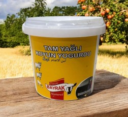 BAYRAK TAM YAĞLI KOYUN YOĞURDU 1000G